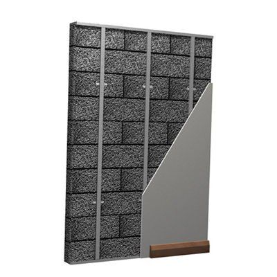 Gyproc Thermaline Plus Tapered edge Plasterboard, (L)2.4m (W)1.2m (T)27mm