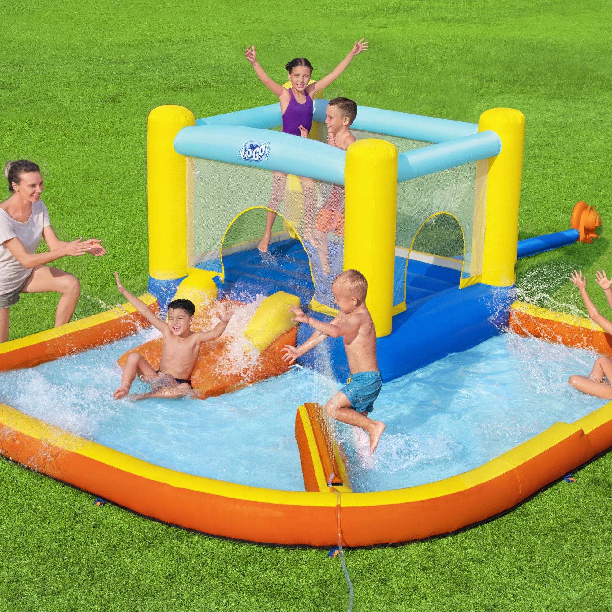 H2O Multicolour Beach bounce Water park