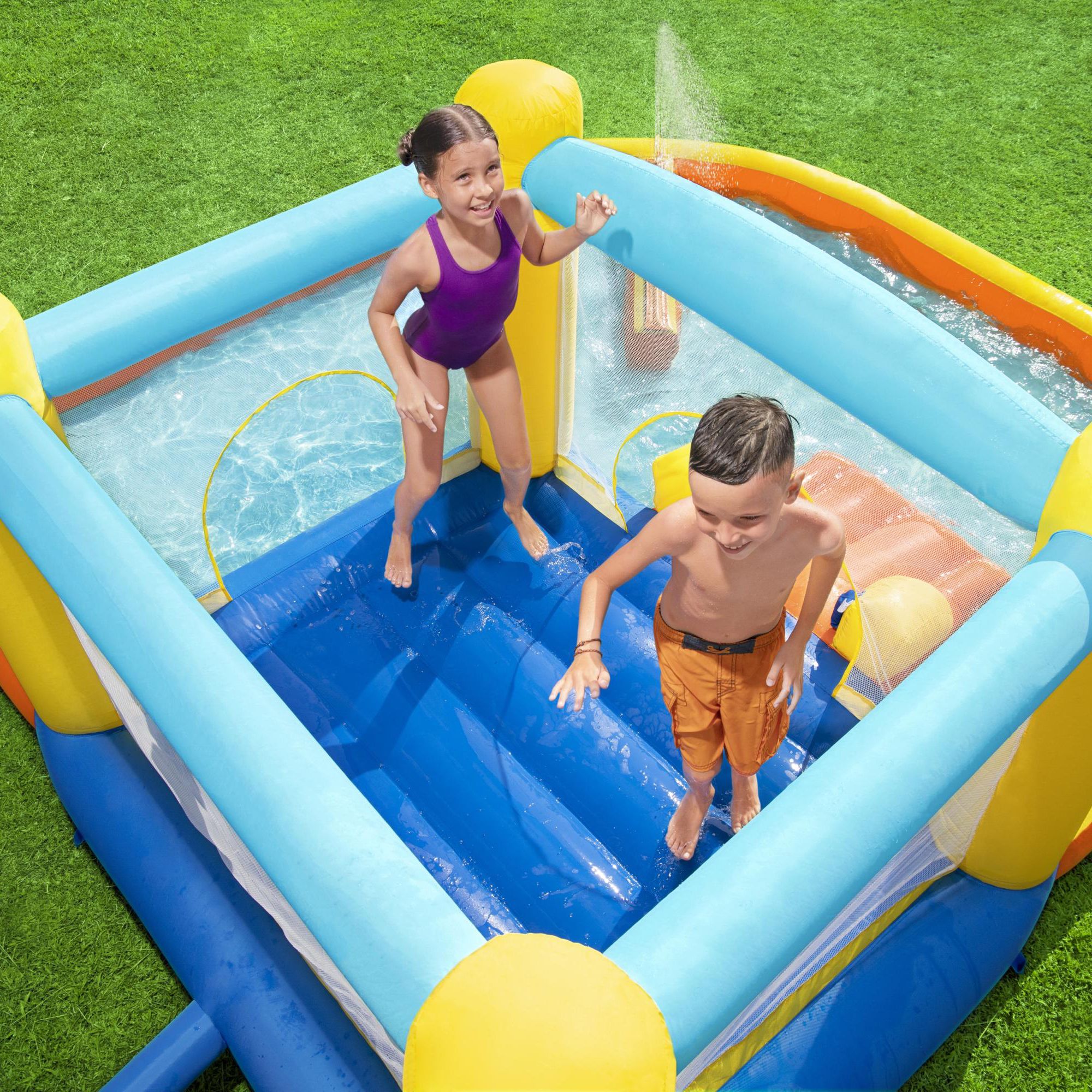 H2O Multicolour Beach bounce Water park