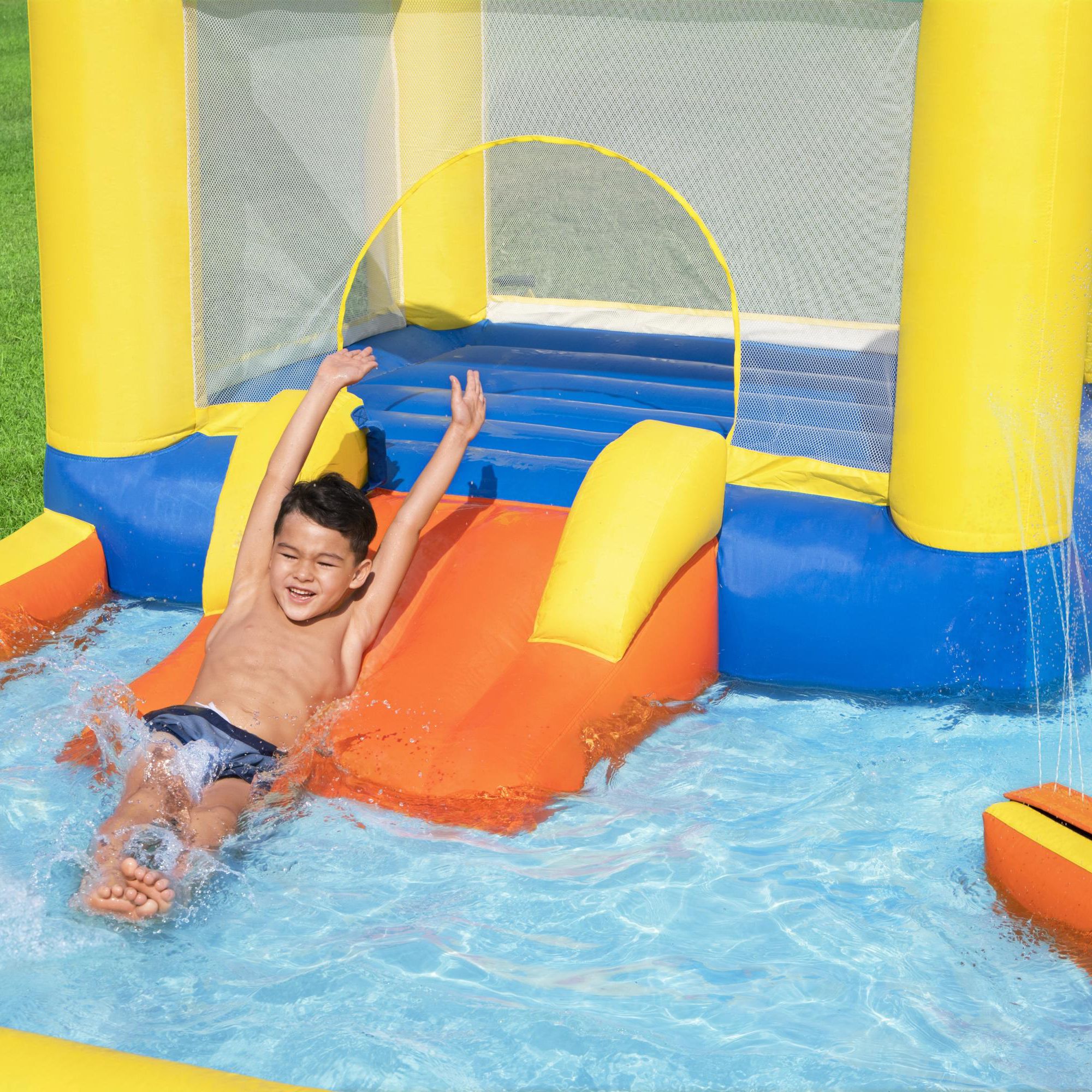 H2O Multicolour Beach bounce Water park