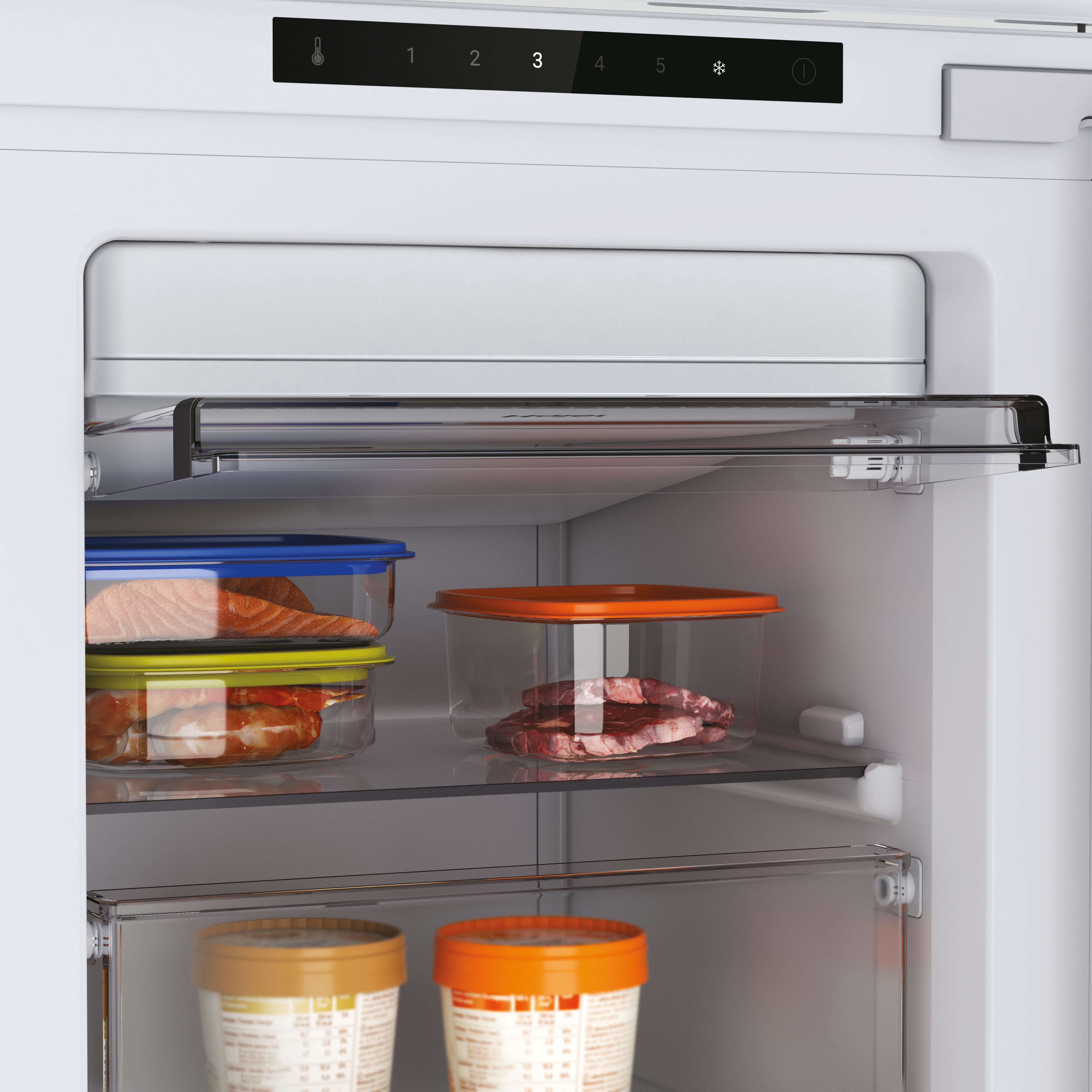 Haier HAUN518EWK Integrated Automatic defrost Freezer