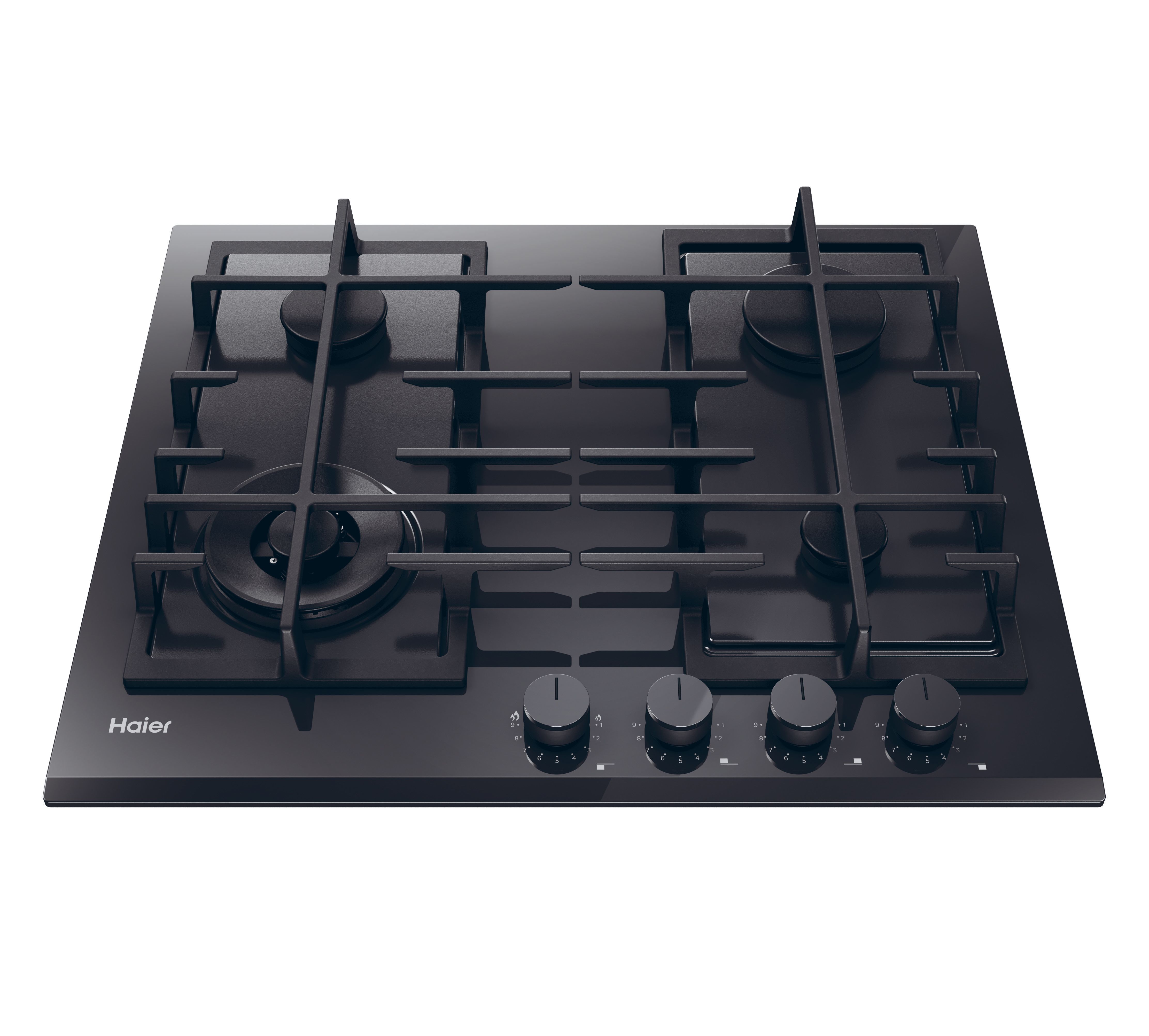 Haier HAVG6BF4TBPB 65cm Gas Hob - Black