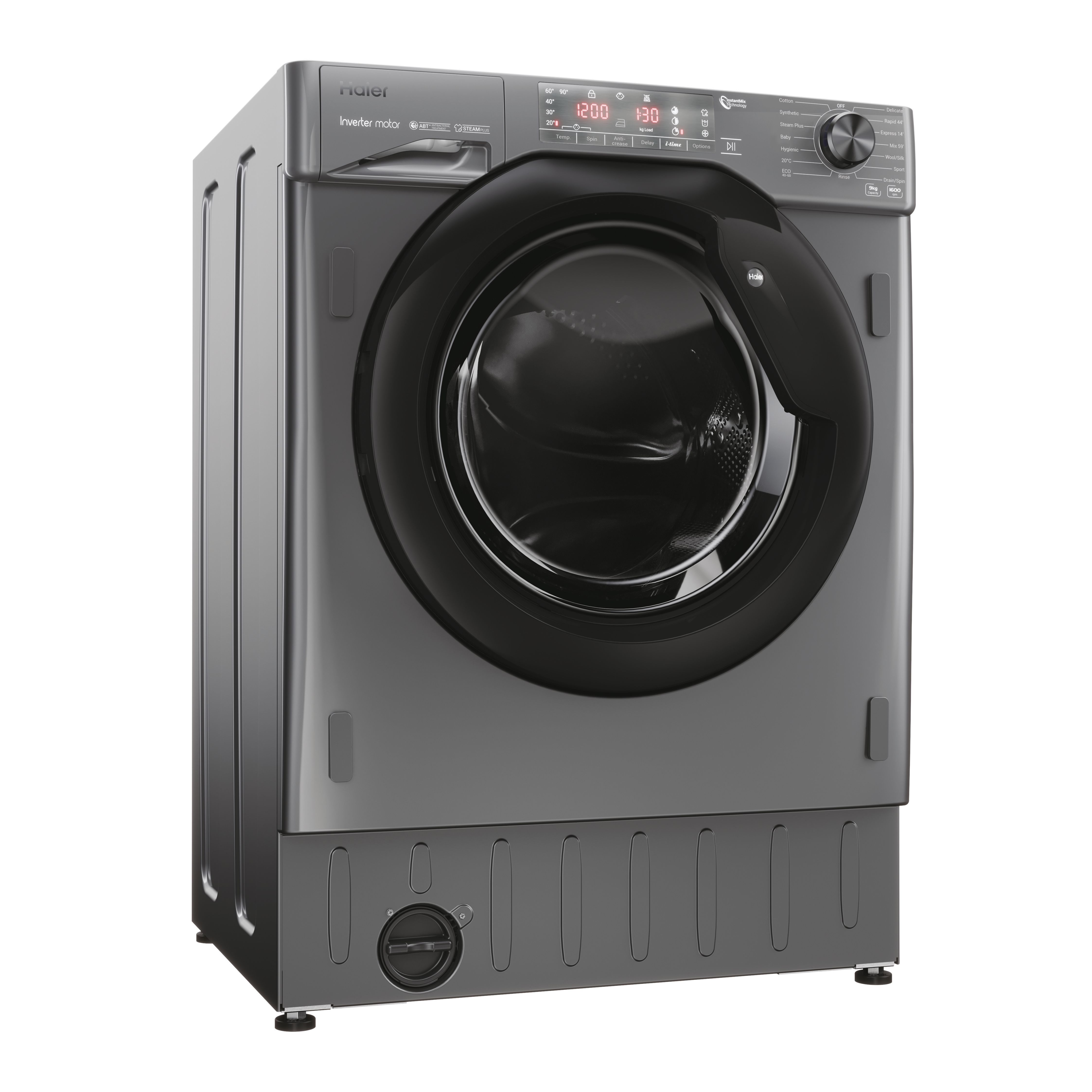 Haier HWQ90B416FWBR-UK 9kg Built-in 1600rpm Washing machine