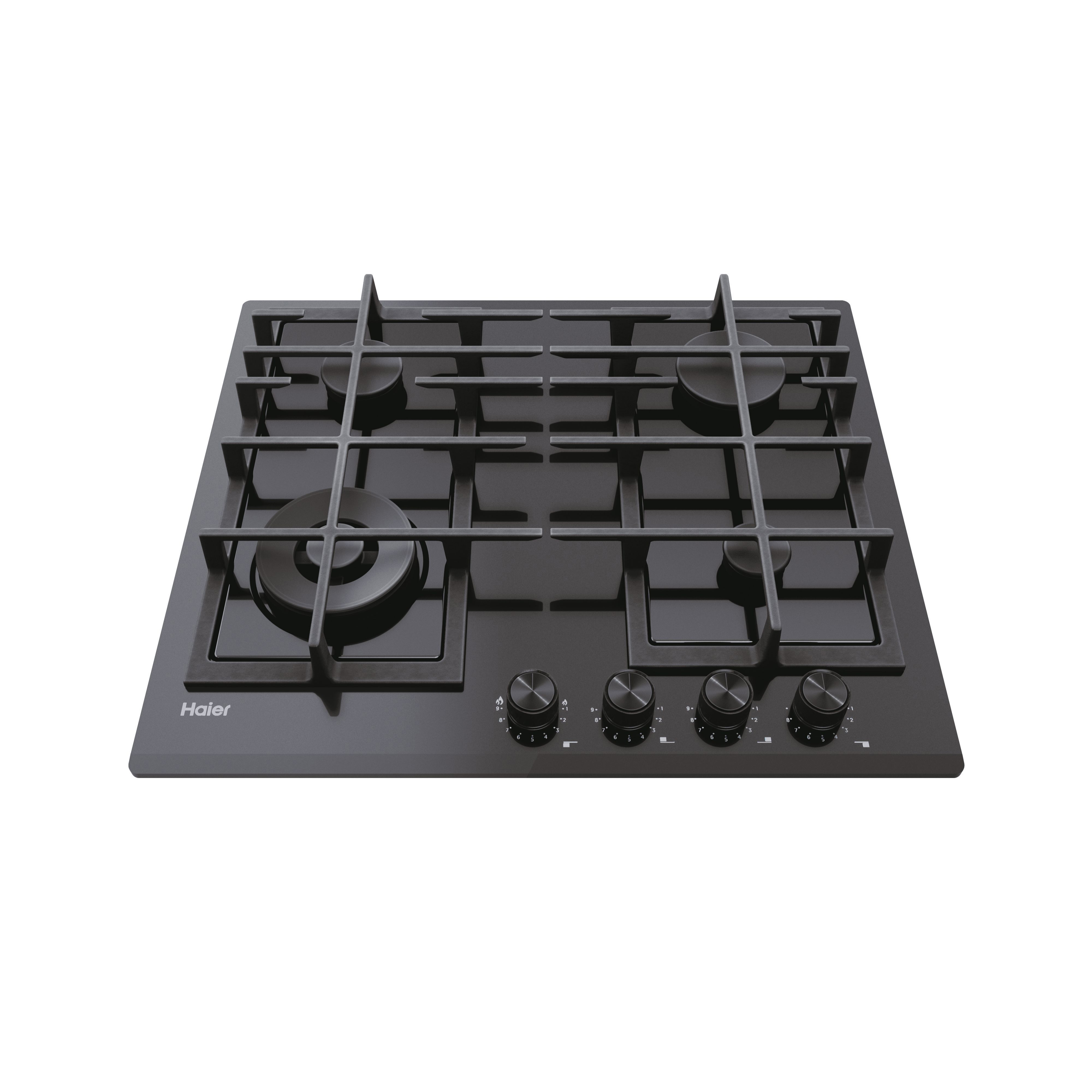 Haier Series 4 HAVG6BF4HB/1 59.5cm Hob - Black