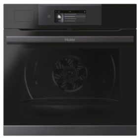 Haier Series 4 HWO60SM4TS9BH Built-in Single Oven - Gloss black