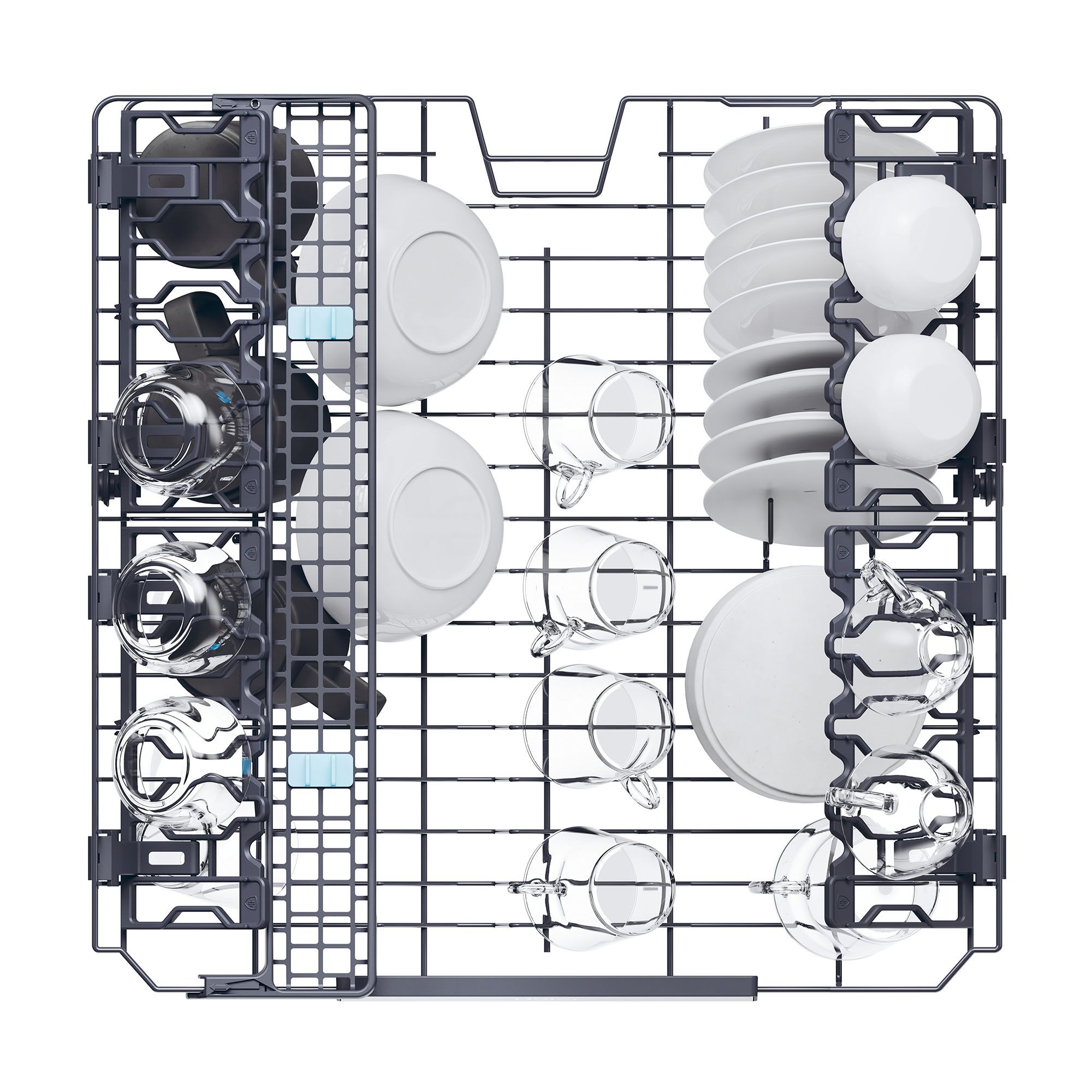 Haier XI 4C4S0SB-80 Integrated Full size Dishwasher - Black