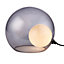 Half Moon Black Round Table lamp