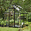 Halls Qube Black 6x6 Greenhouse