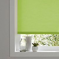 Halo Corded Green Plain Daylight Roller blind (W)180cm (L)180cm