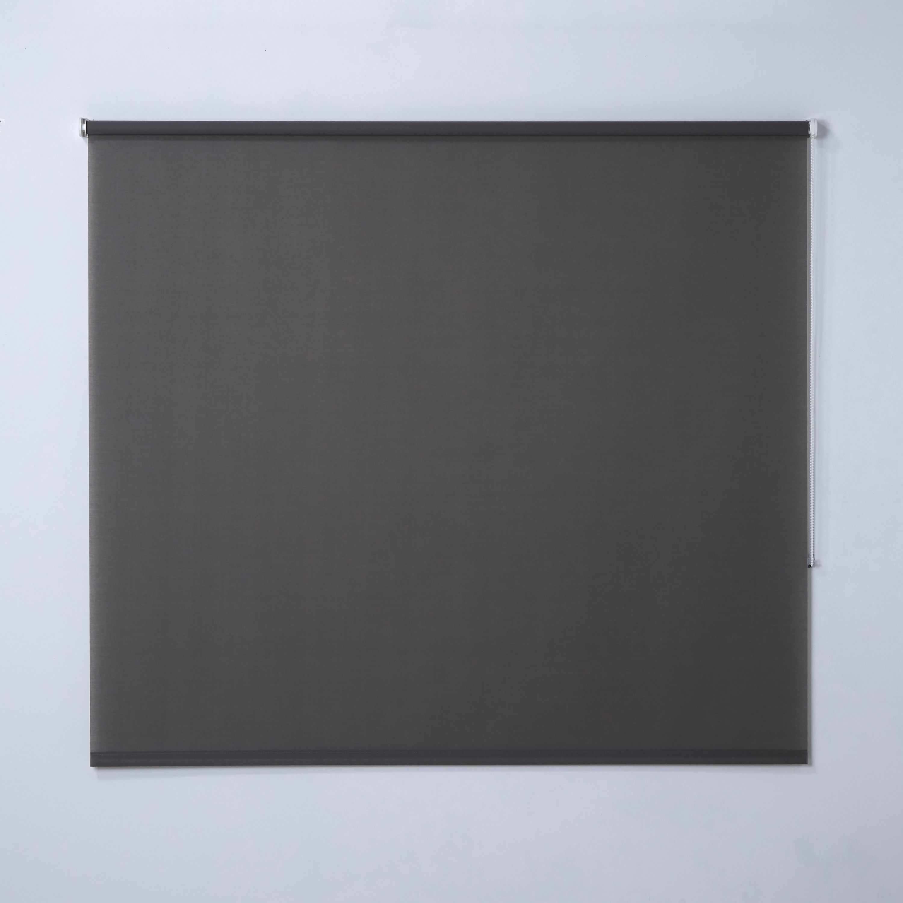 Halo Corded Grey Plain Daylight Roller blind (W)160cm (L)180cm