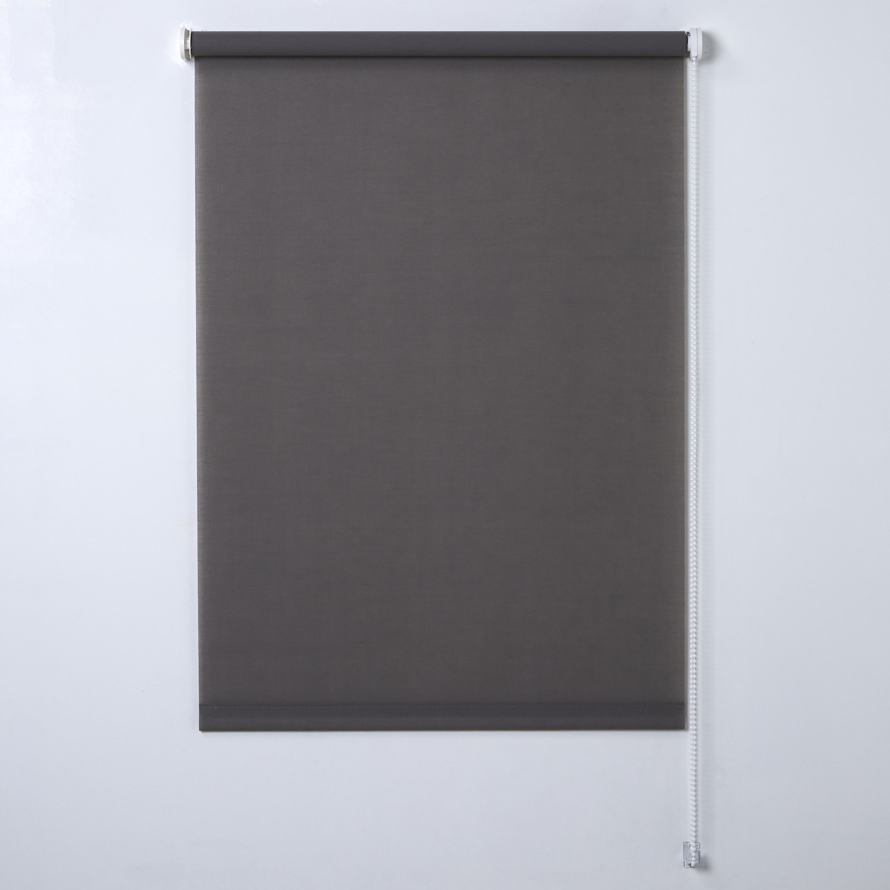 Halo Corded Grey Plain Daylight Roller blind (W)60cm (L)180cm