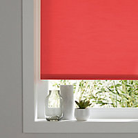 Halo Corded Red Plain Daylight Roller blind (W)160cm (L)180cm