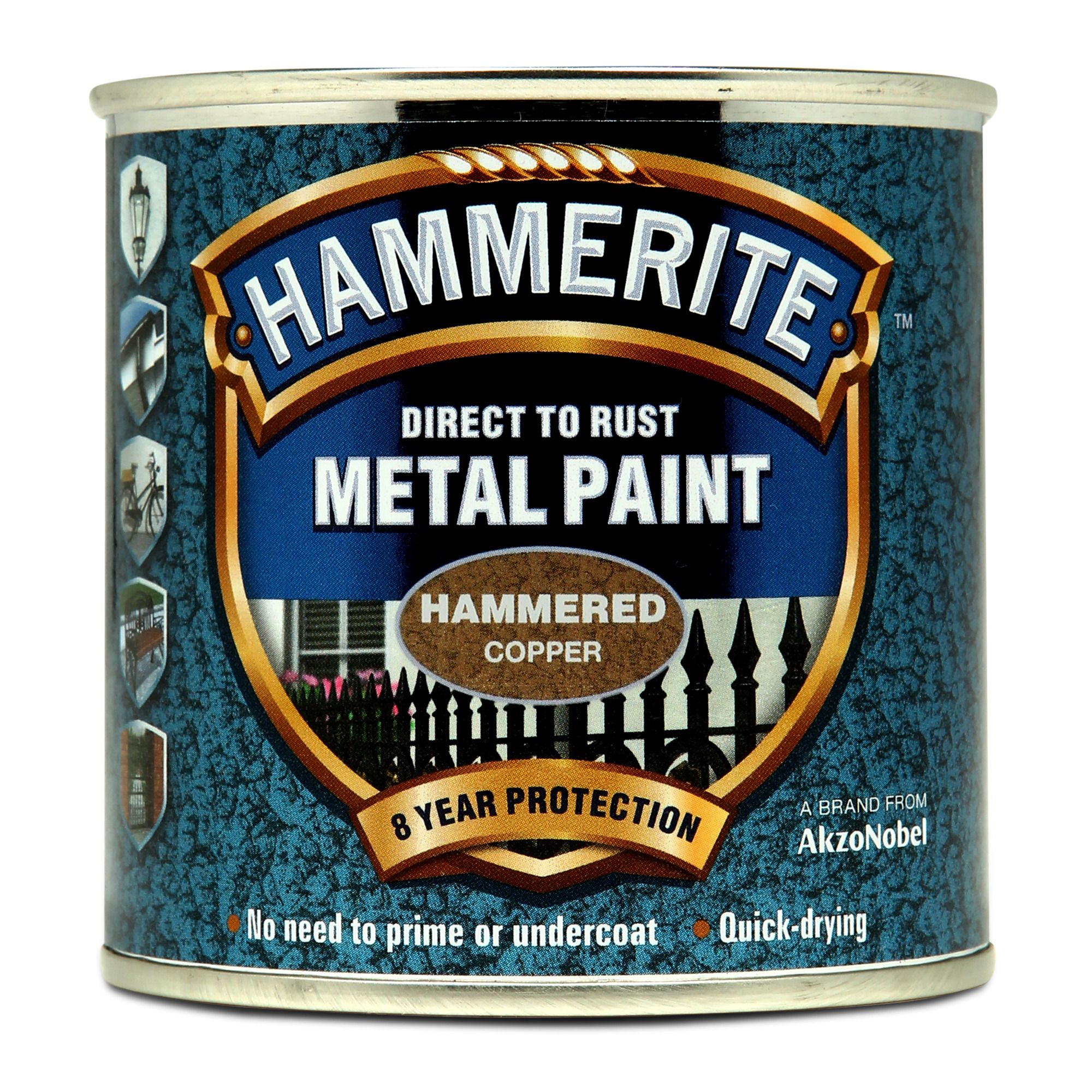 Hammerite Hammered effect Metal paint, 250ml