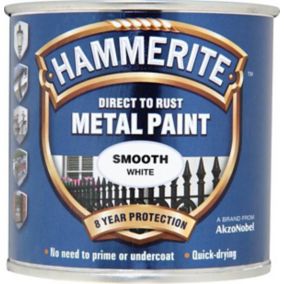Hammerite White Gloss Metal paint, 250ml