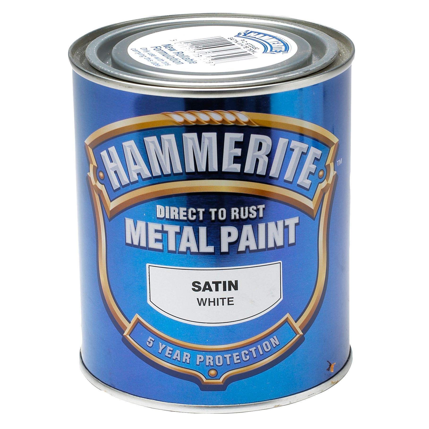 Hammerite White Satinwood Metal paint, 750ml