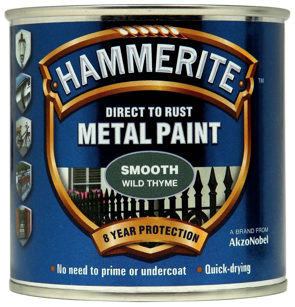 Hammerite Wild thyme Gloss Exterior Metal paint, 250ml