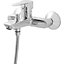 Hansgrohe Mysport Instantaneous water heater (>18kW) Chrome effect Wall-mounted Ceramic Shower mixer Tap