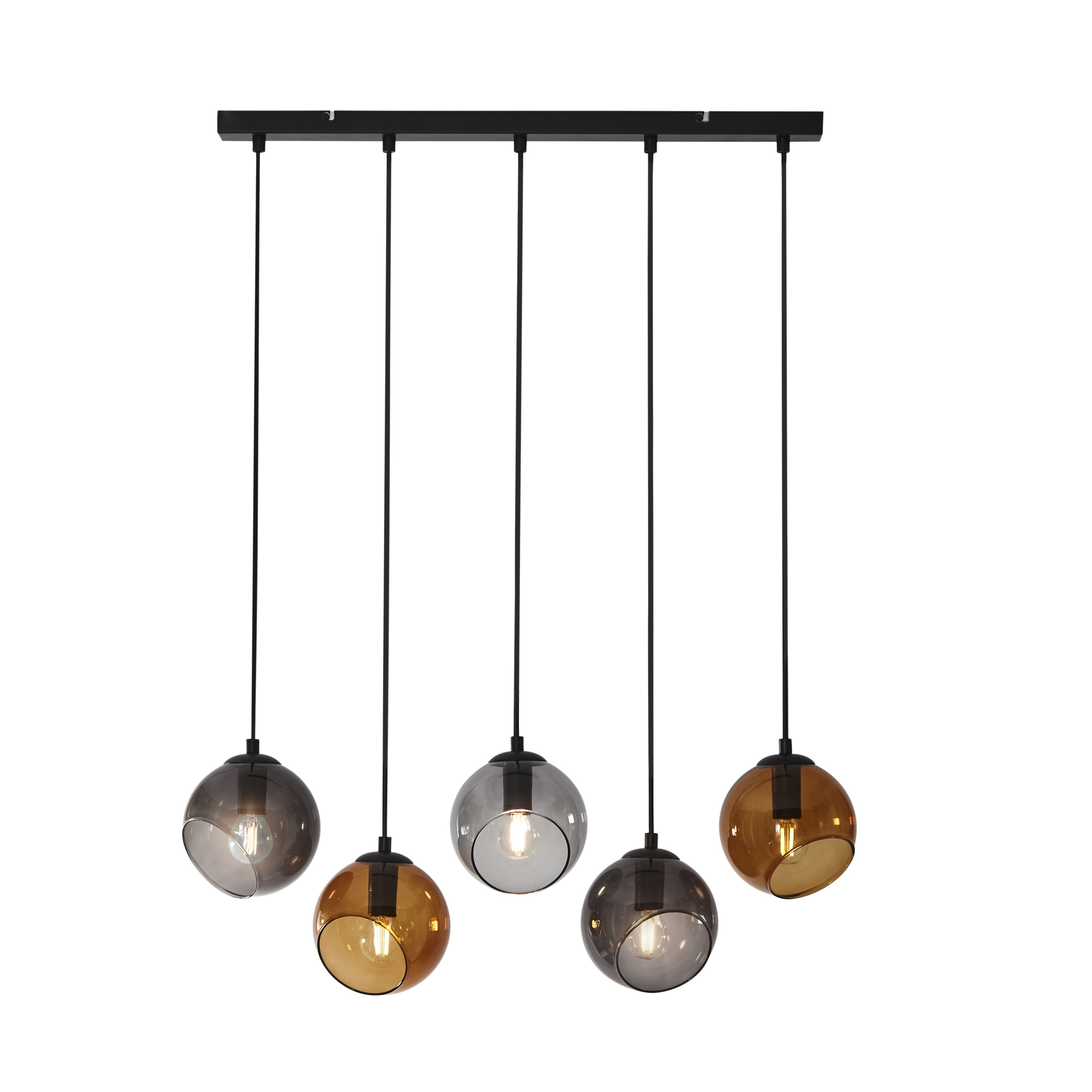 Harbour Studio Kachia 5 Lamp Pendant ceiling light Tradepoint