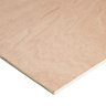 Hardwood Plywood Board (L)1.22m (W)0.61m (T)9mm 5000g