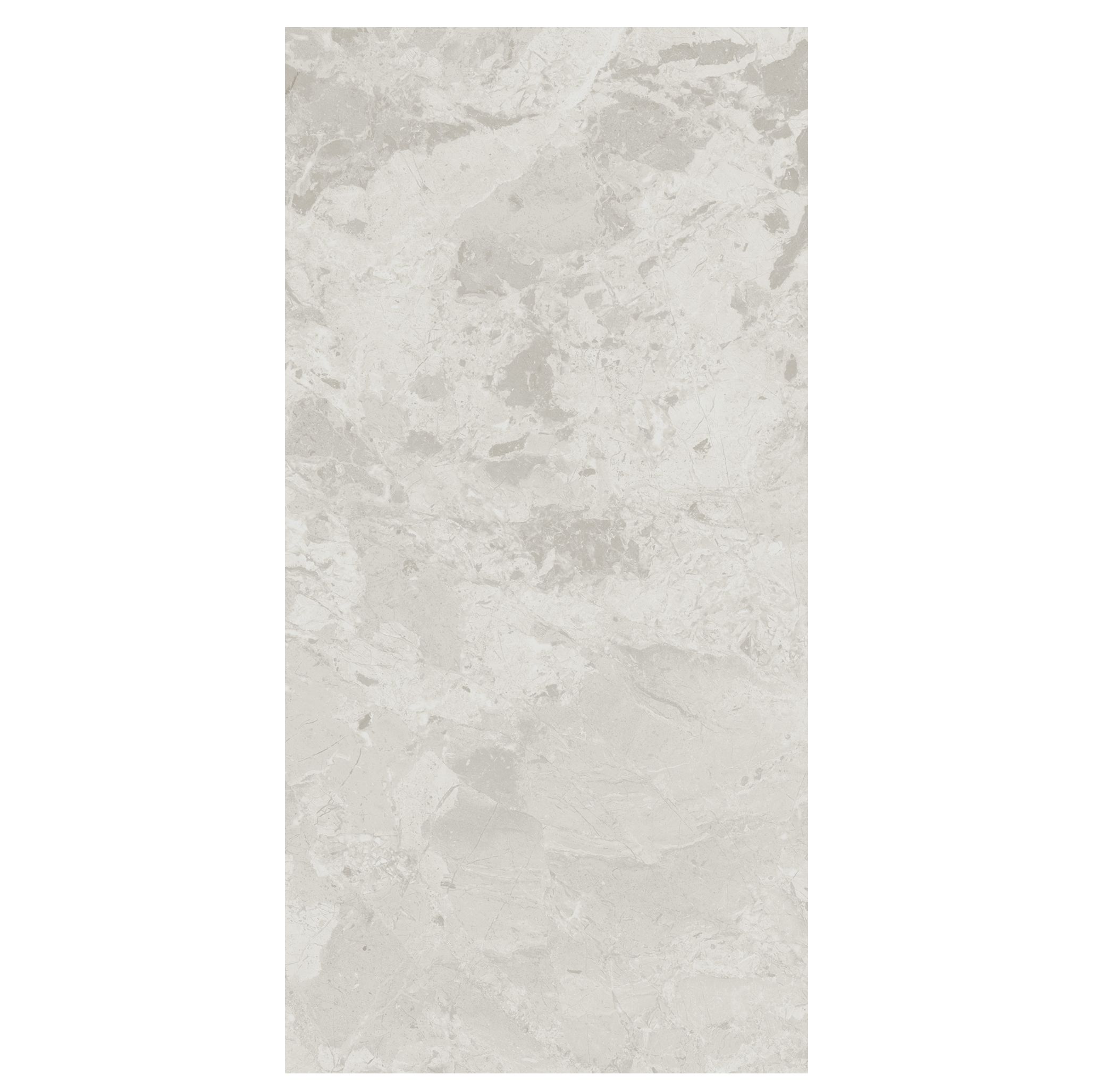 Harmony White Gloss Marble effect Ceramic Wall Tile, Pack of 8, (L)500mm (W)250mm