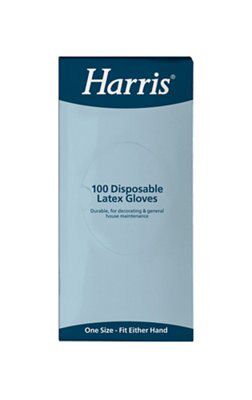 Harris Latex Disposable gloves, One size