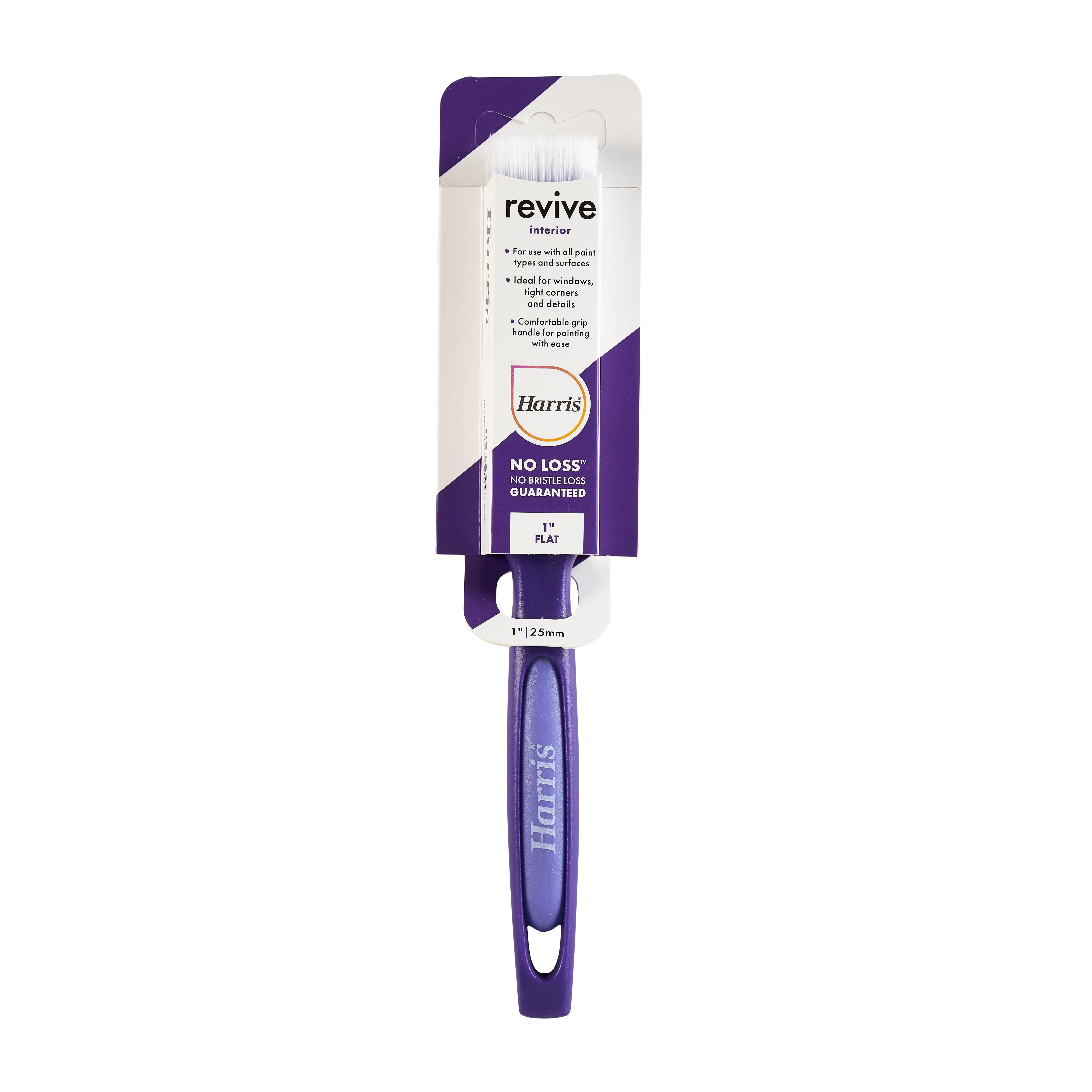 Image of Harris Heritage 1" Fine filament tip Flat paint brush