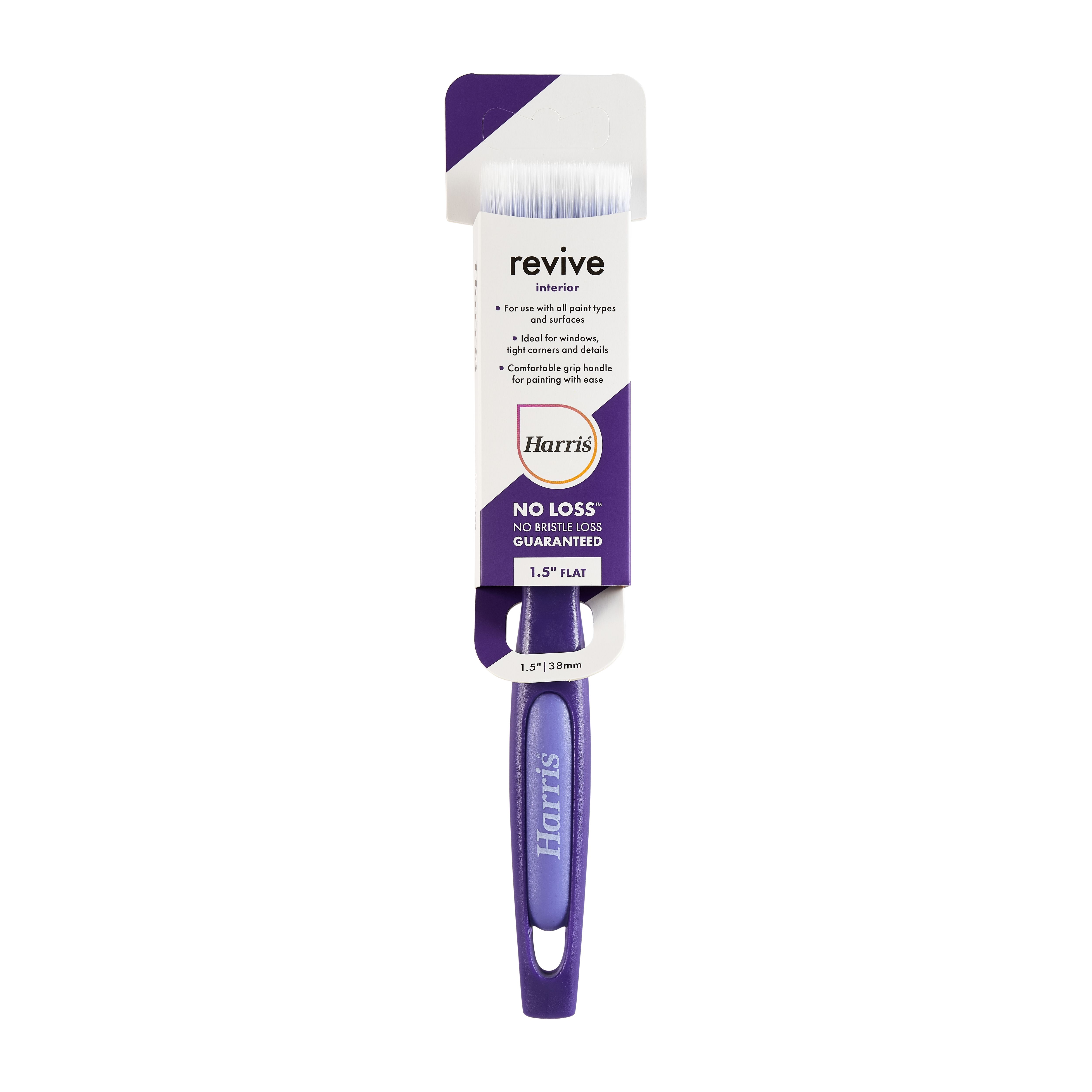 Harris Revive 1½" Fine filament tip Flat paint brush
