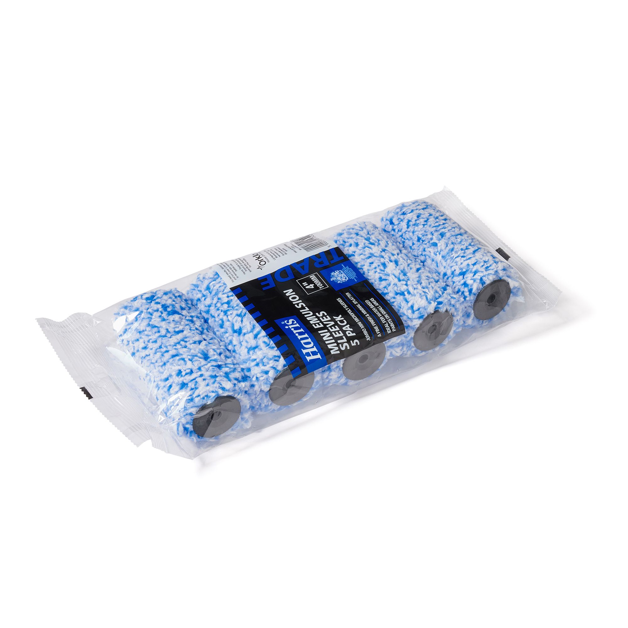 Harris Trade 4" Micropoly Roller sleeve, Pack of 5