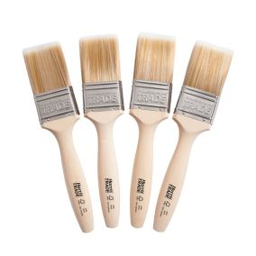 Harris Trade Emulsion & Gloss 2" Fine tip Comfort Paint brush, Pack of 4