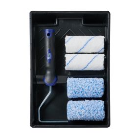 Harris Trade Emulsion & gloss Micropoly Medium pile Roller set, 6 pieces