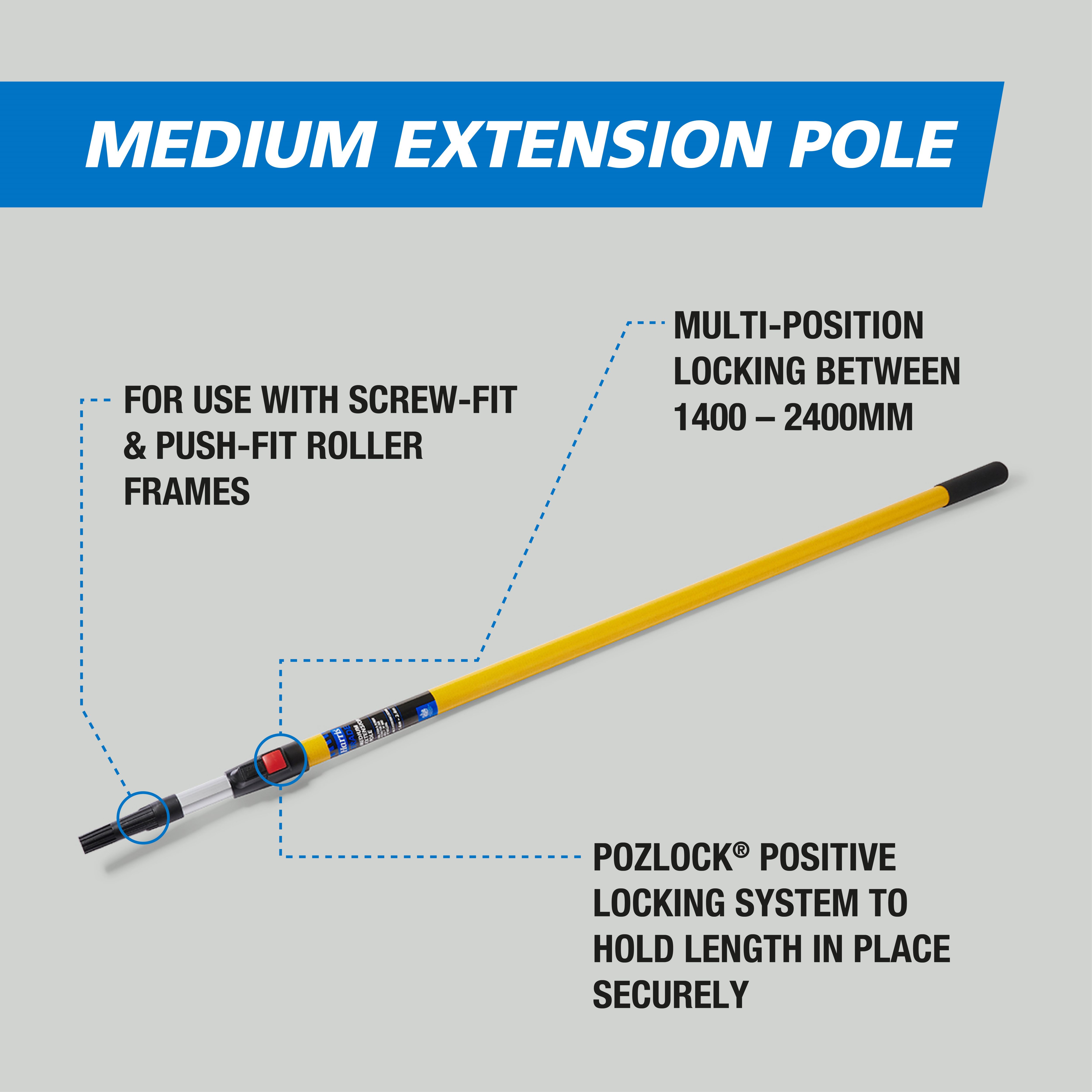 Harris Trade Harris Trade Extension pole, 1400-2400mm