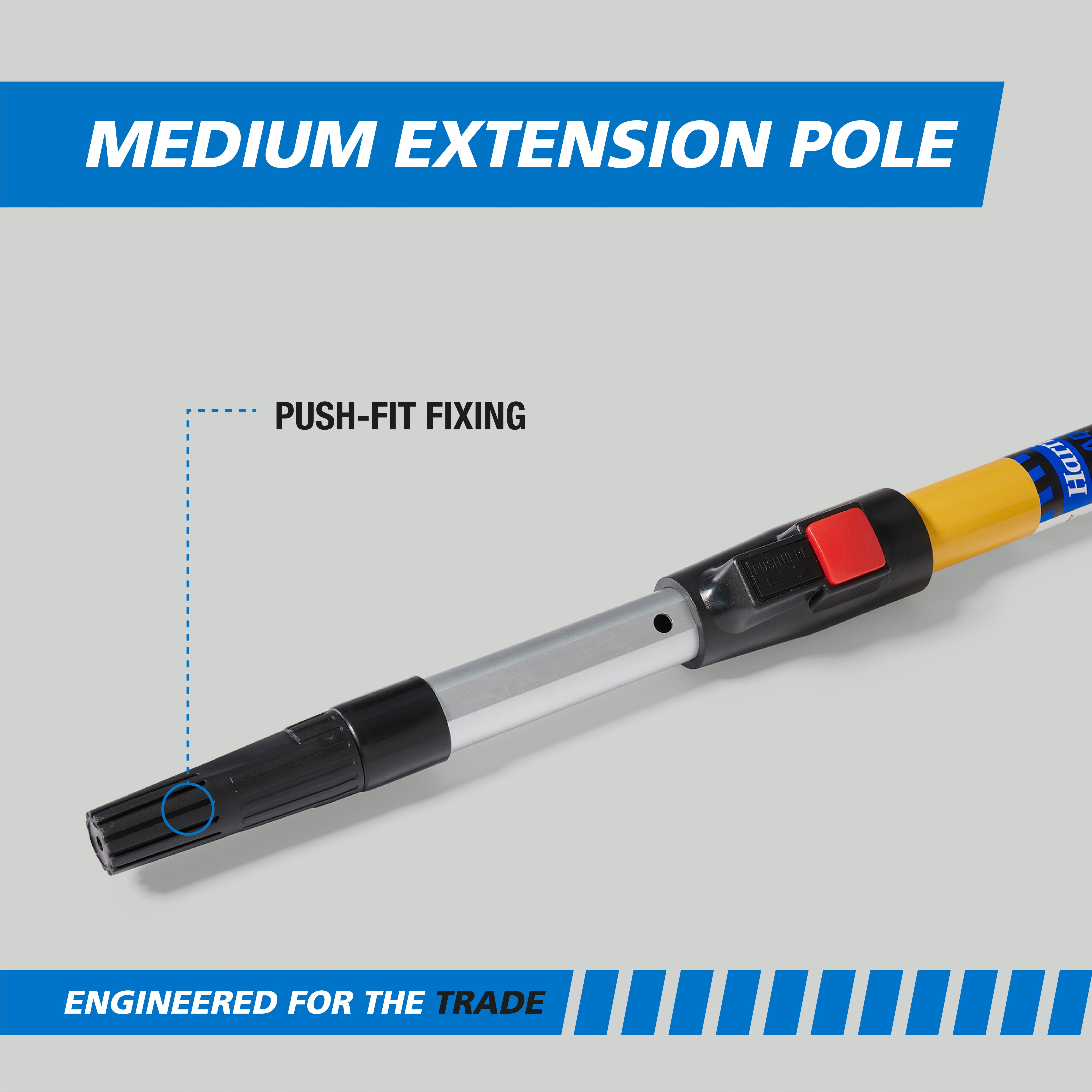 Harris Trade Harris Trade Extension pole, 1400-2400mm