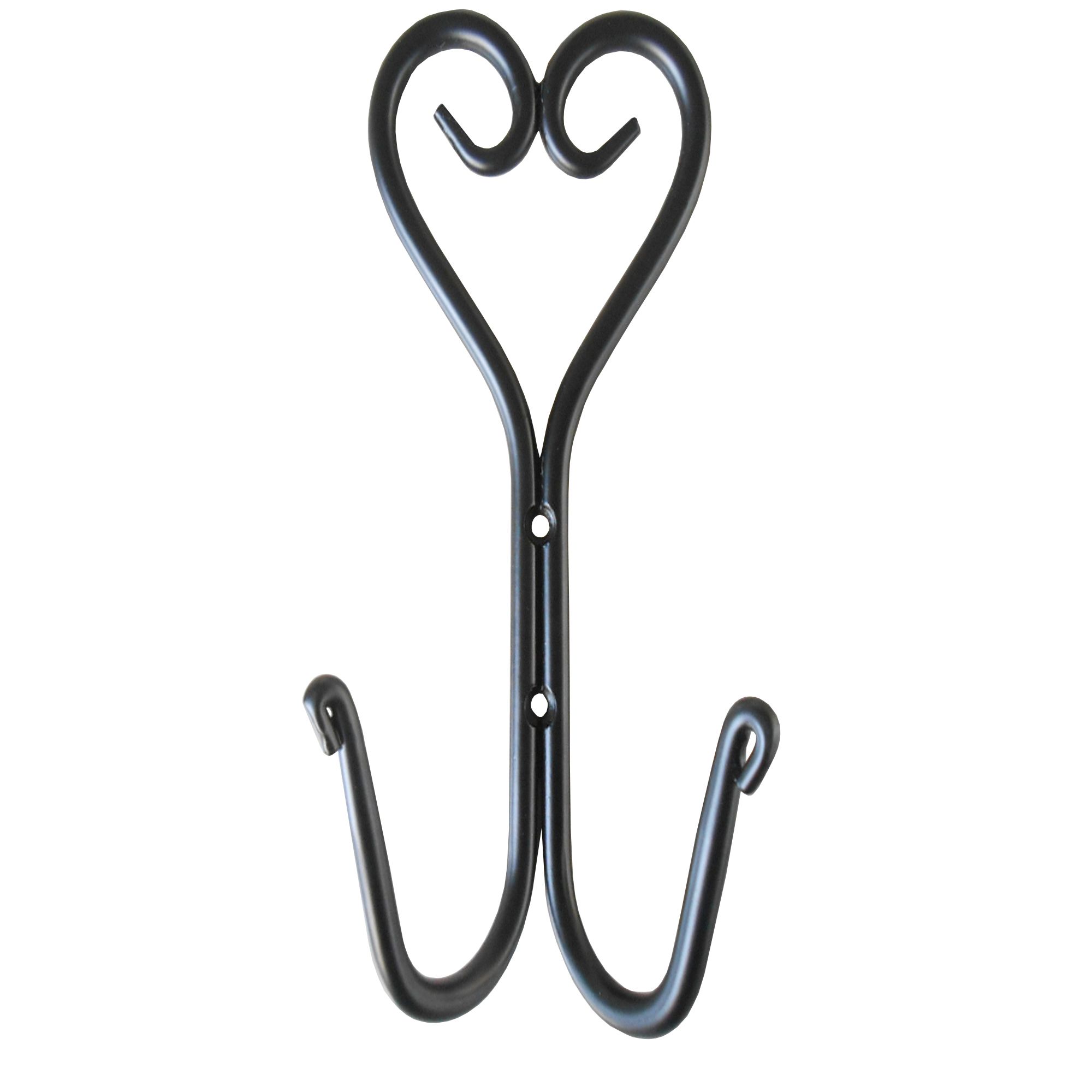 Heart Steel Double Hook