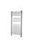 Heating Style Square Chrome effect Towel warmer (W)600mm x (H)1200mm