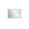 Hektor Elm effect Rectangular Freestanding Bathroom Mirror (H)46cm (W)67cm