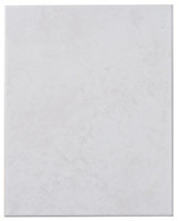 Helena Light grey Matt Ceramic Wall Tile, Pack of 12, (L)330mm (W)250mm
