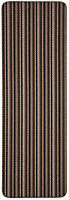 Helsinki Grey Striped Heavy duty Mat, 200cm x 67cm