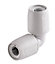 Hep2O Push-fit Pipe elbow (Dia)10mm 10mm