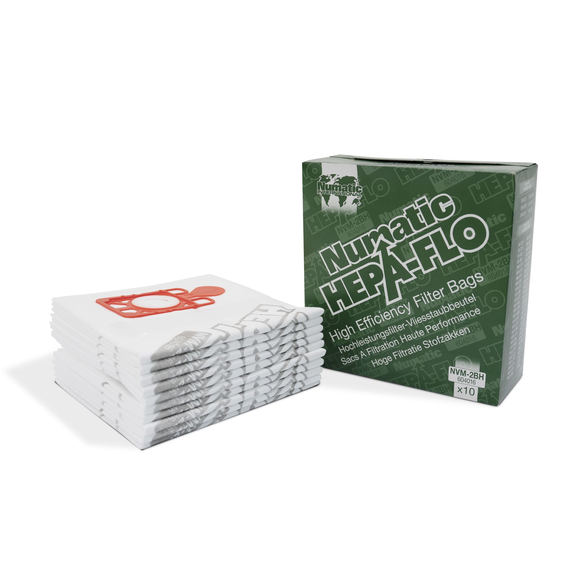 HEPAFLO FILTER BAGS 15LTRS 10 PK