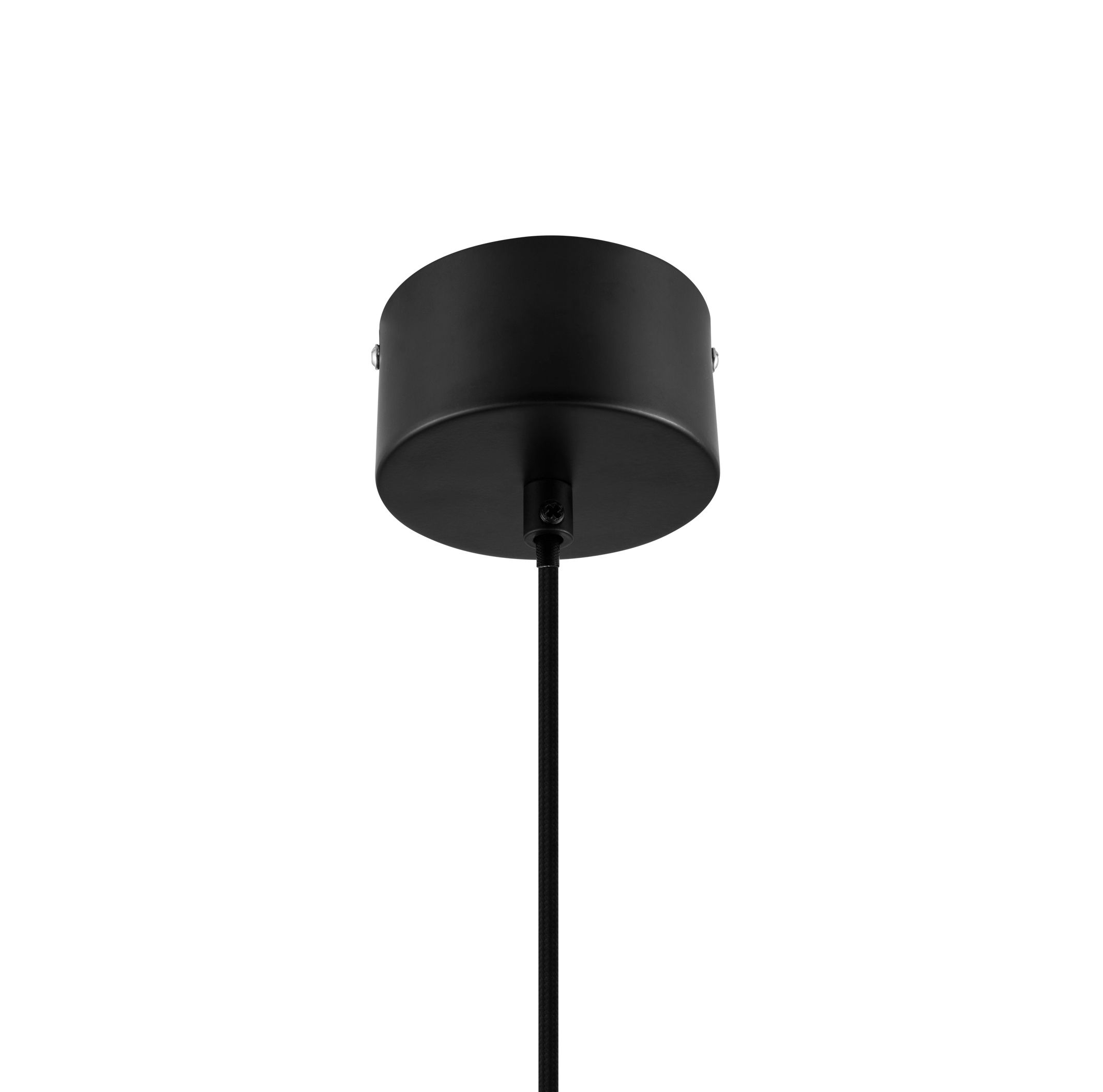 Heyka Black Pendant ceiling light, (Dia)610mm