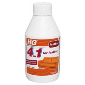 HG 4 in 1 Unscented Leather treatment & cleaner, 250ml