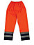 Hi-Vis Orange Trousers, W38" L31"