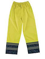 Hi-Vis Yellow Trousers, W38" L31"