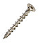 Hinge-Tite Chrome-plated Hinge screw (Dia)4.5mm (L)40mm, Pack of 50