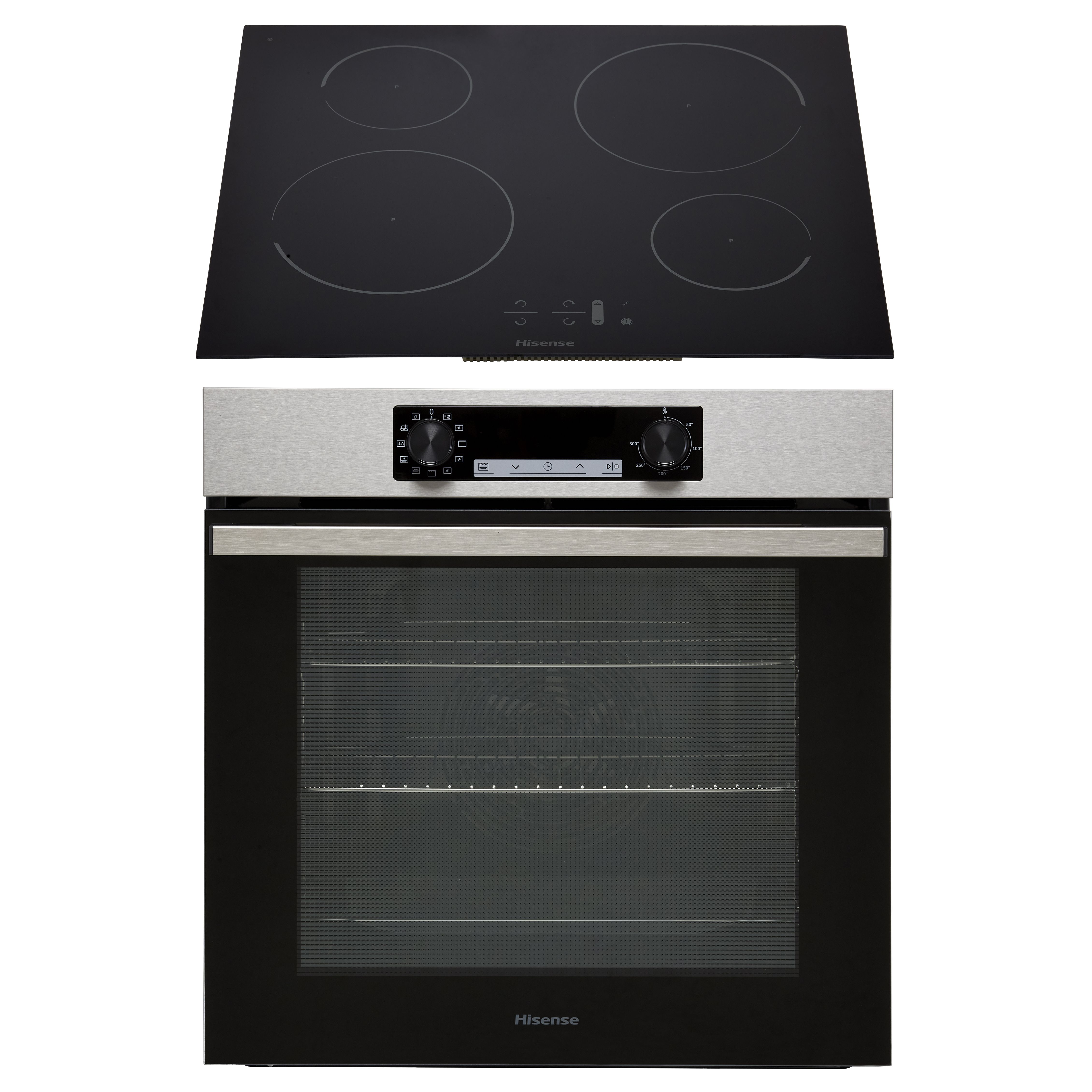 Hisense BI6062IXUK Builtin Single Oven & induction hob pack Stainless steel Tradepoint