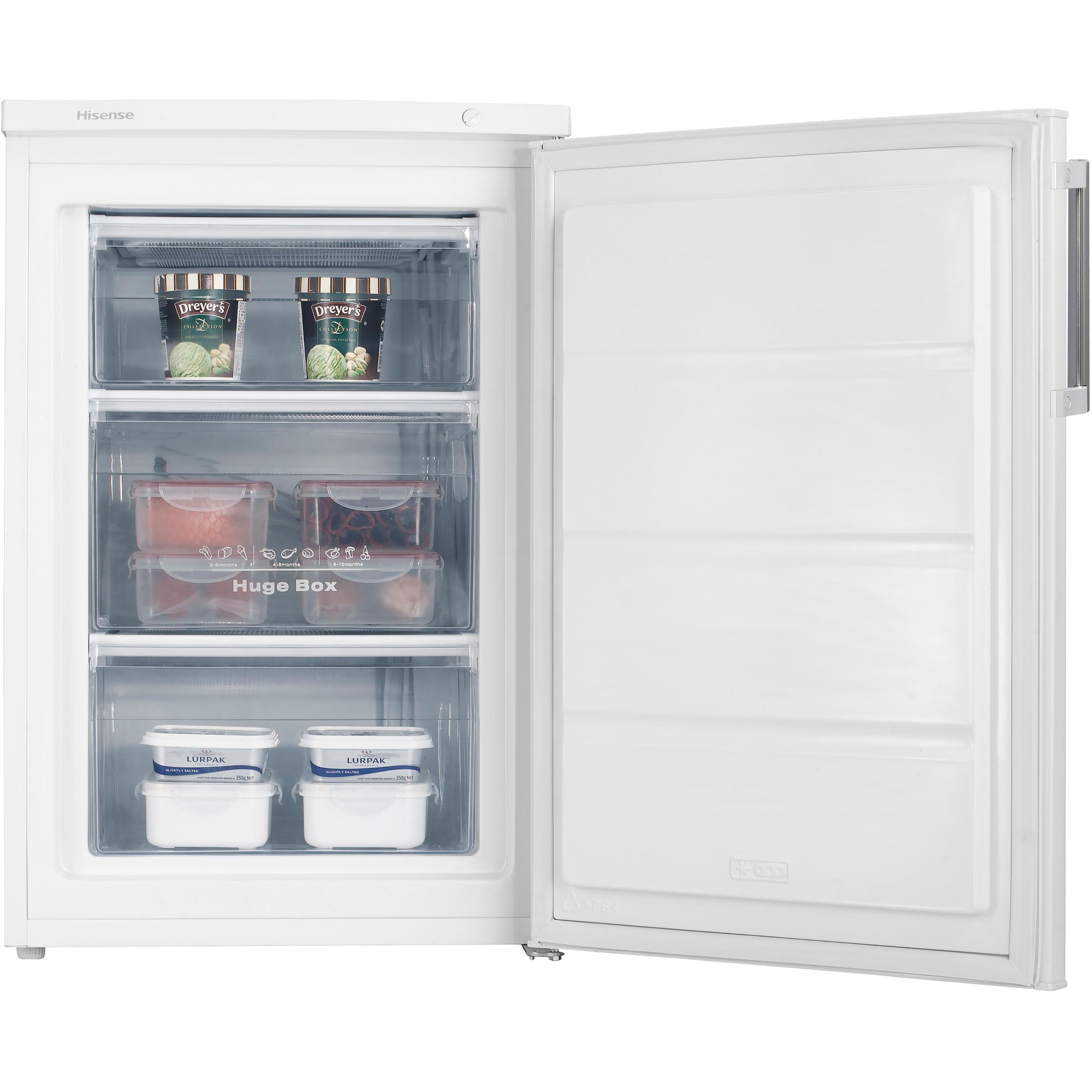 Hisense FV105D4BW21_WH Freestanding Manual defrost Freezer - White