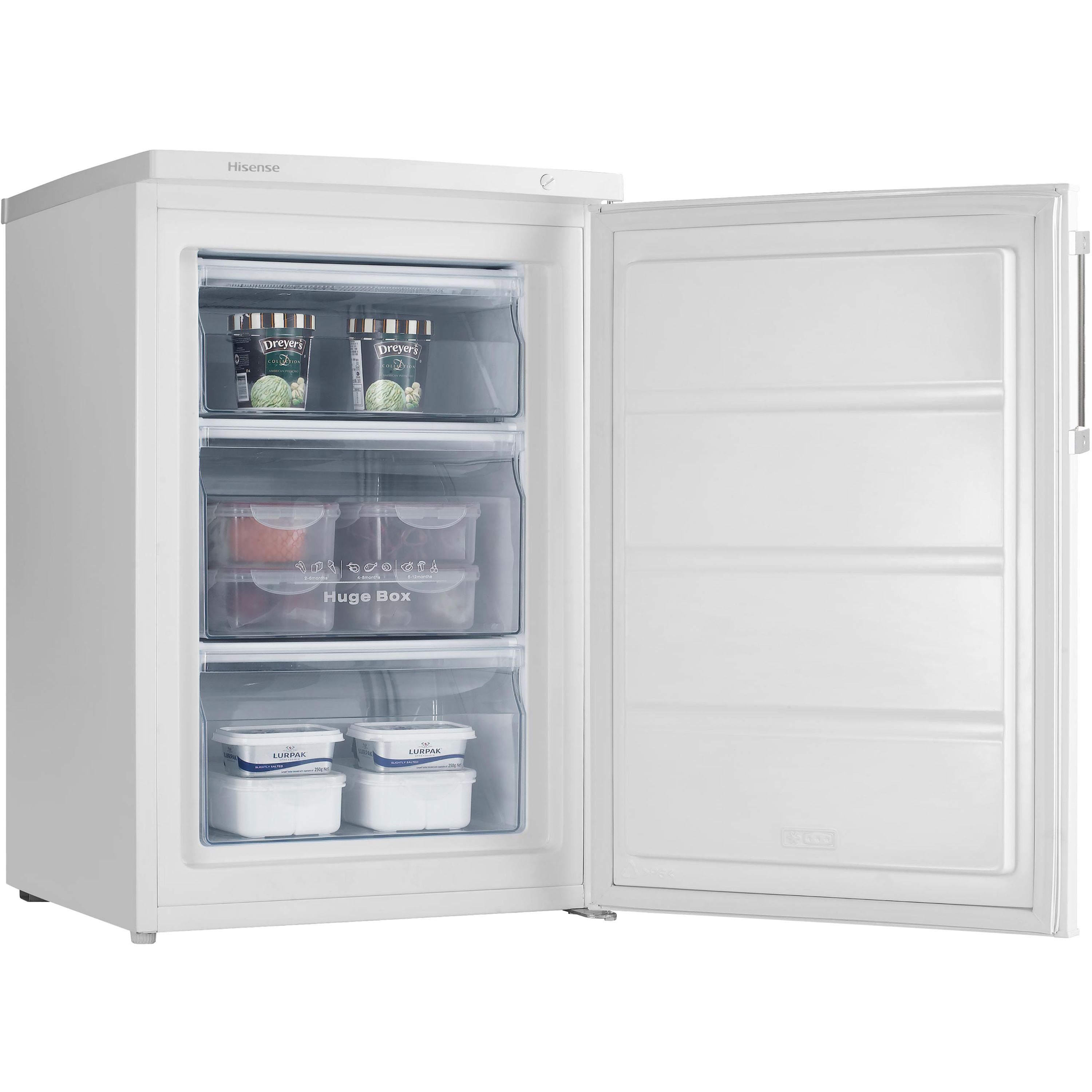Hisense FV105D4BW21_WH Freestanding Manual defrost Freezer - White