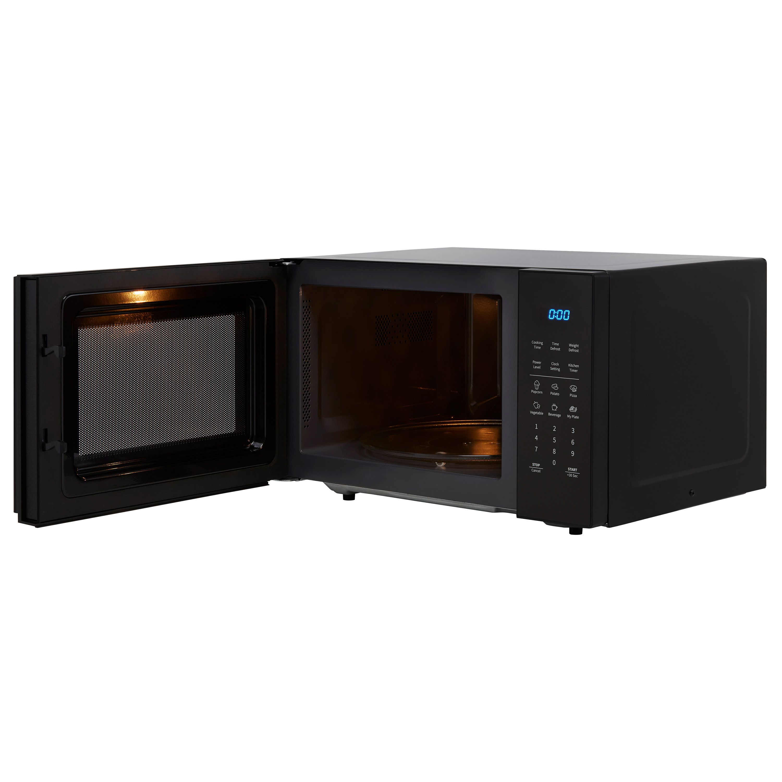 Hisense H25MOBS7HUK_BK 35L Freestanding Microwave - Black