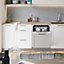 Hisense HV523E15UK_BK Integrated Slimline Dishwasher - Silver