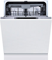 Hisense HV623D15UK_BK Integrated Full size Dishwasher - Silver